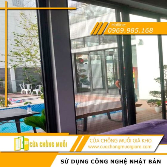 Cửa xếp chống côn trùng